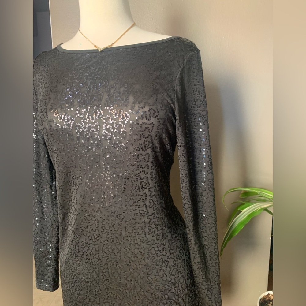 Kenzie 🖤 ⚡️⭐️ bedazzled Mini dress- Small/Med - Picture 6 of 9
